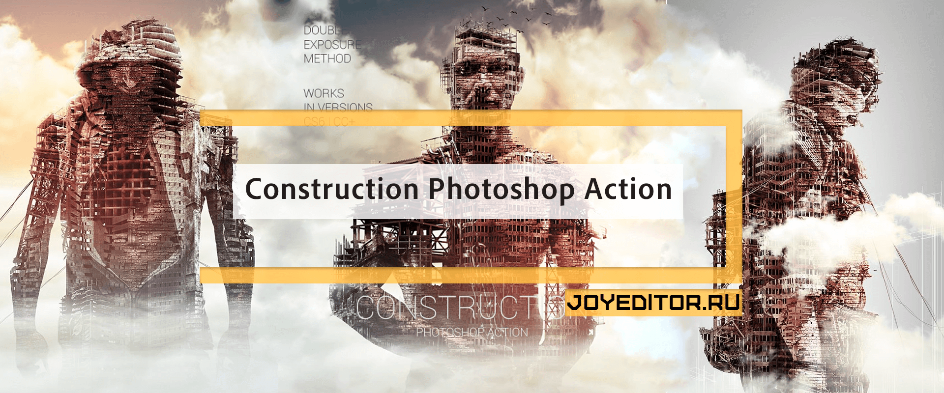 Construction Photoshop Action